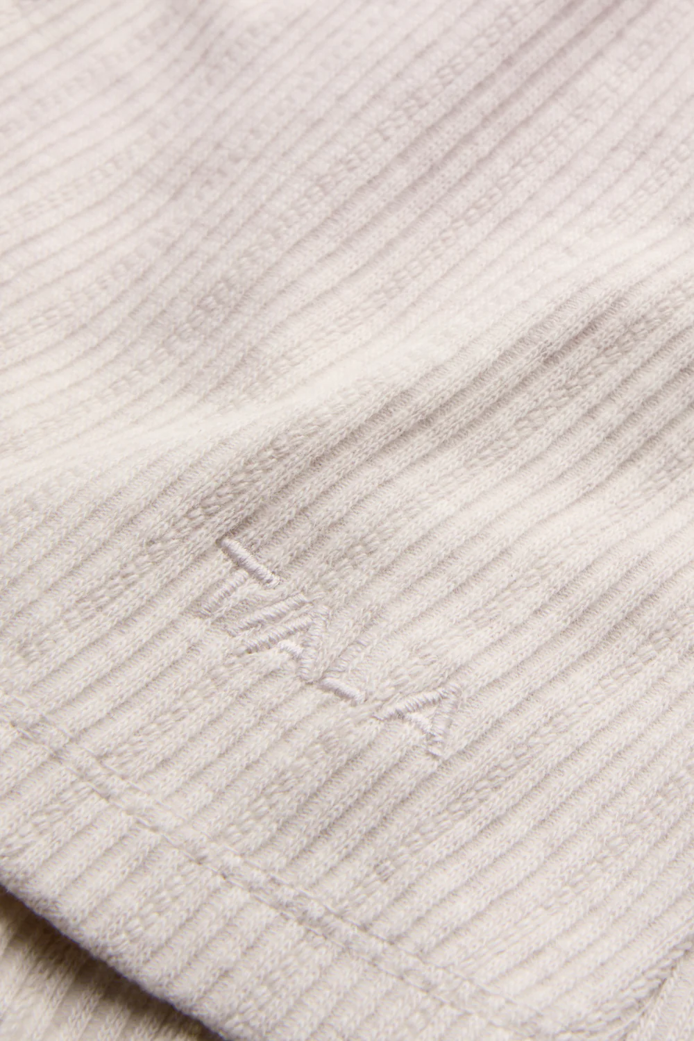 Button Pyjama Shorts - Oat Marl - Image 3