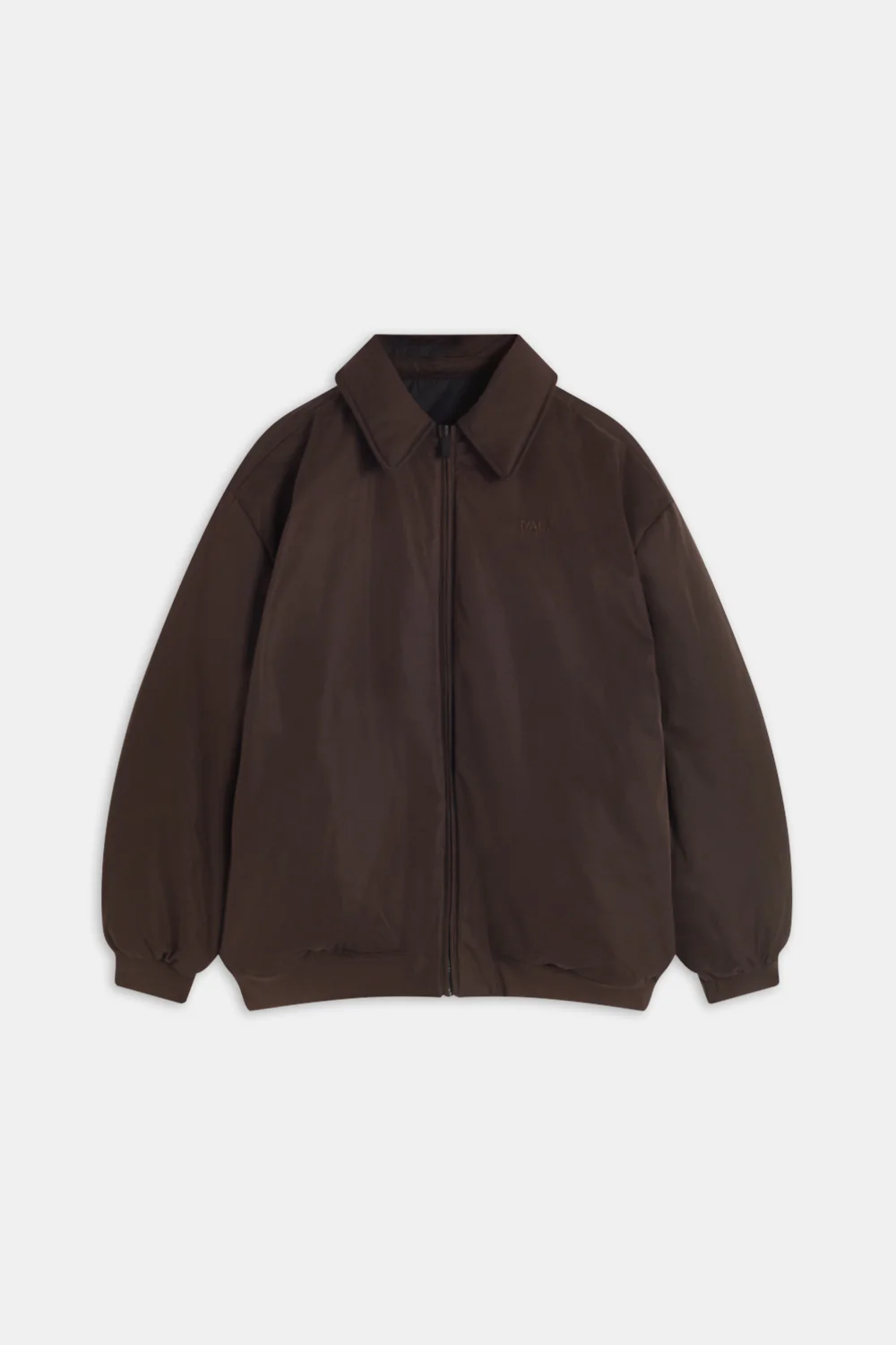 Collared Reversible Bomber Jacket - Americano / Black - Image 8