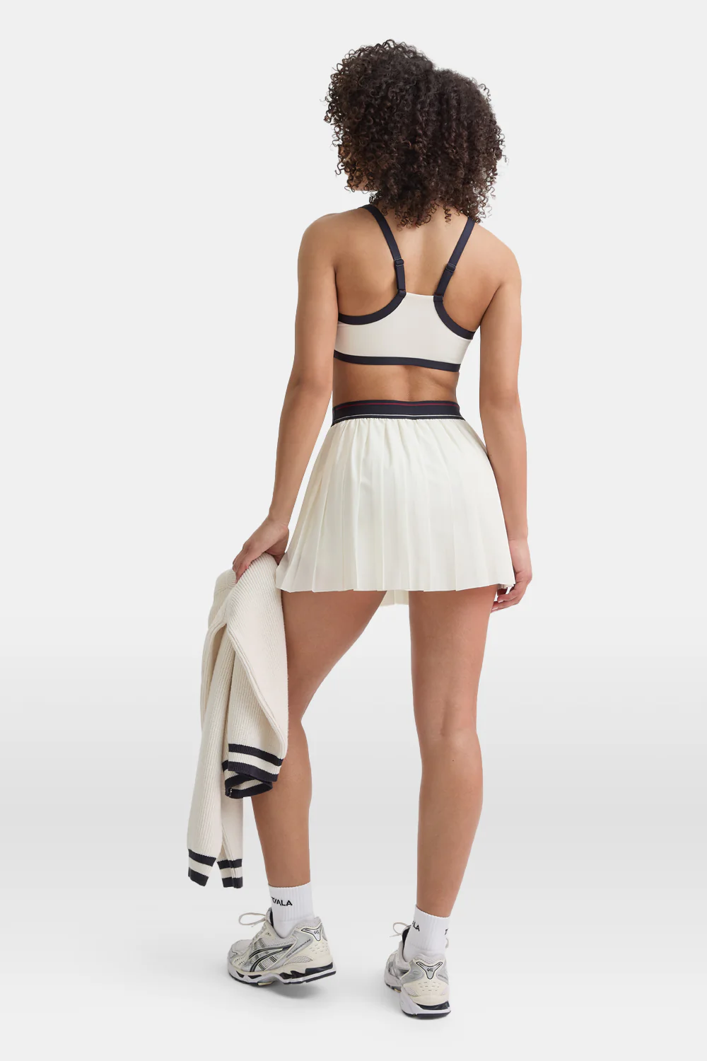 DayFlex Bandeau Sports Bra - Ivory - Image 5