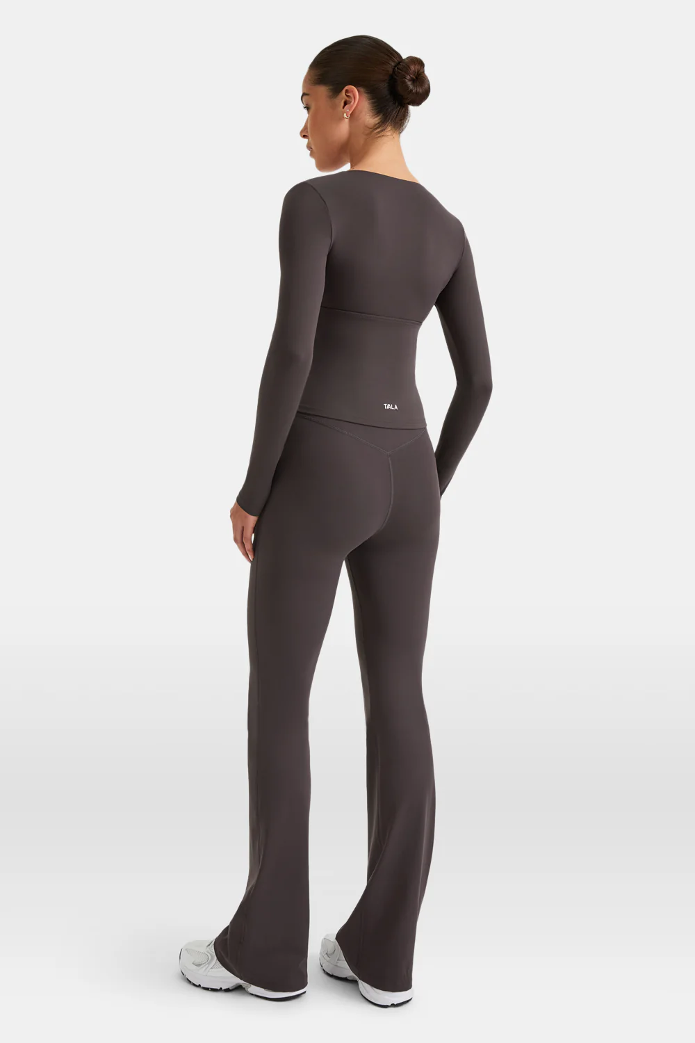 DayFlex V Neck Top - Cool Espresso - Image 4