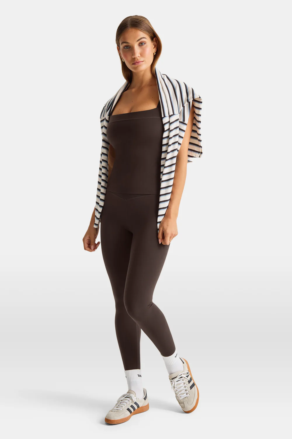 DayFlex Ruched Strap Vest - Americano - Image 4