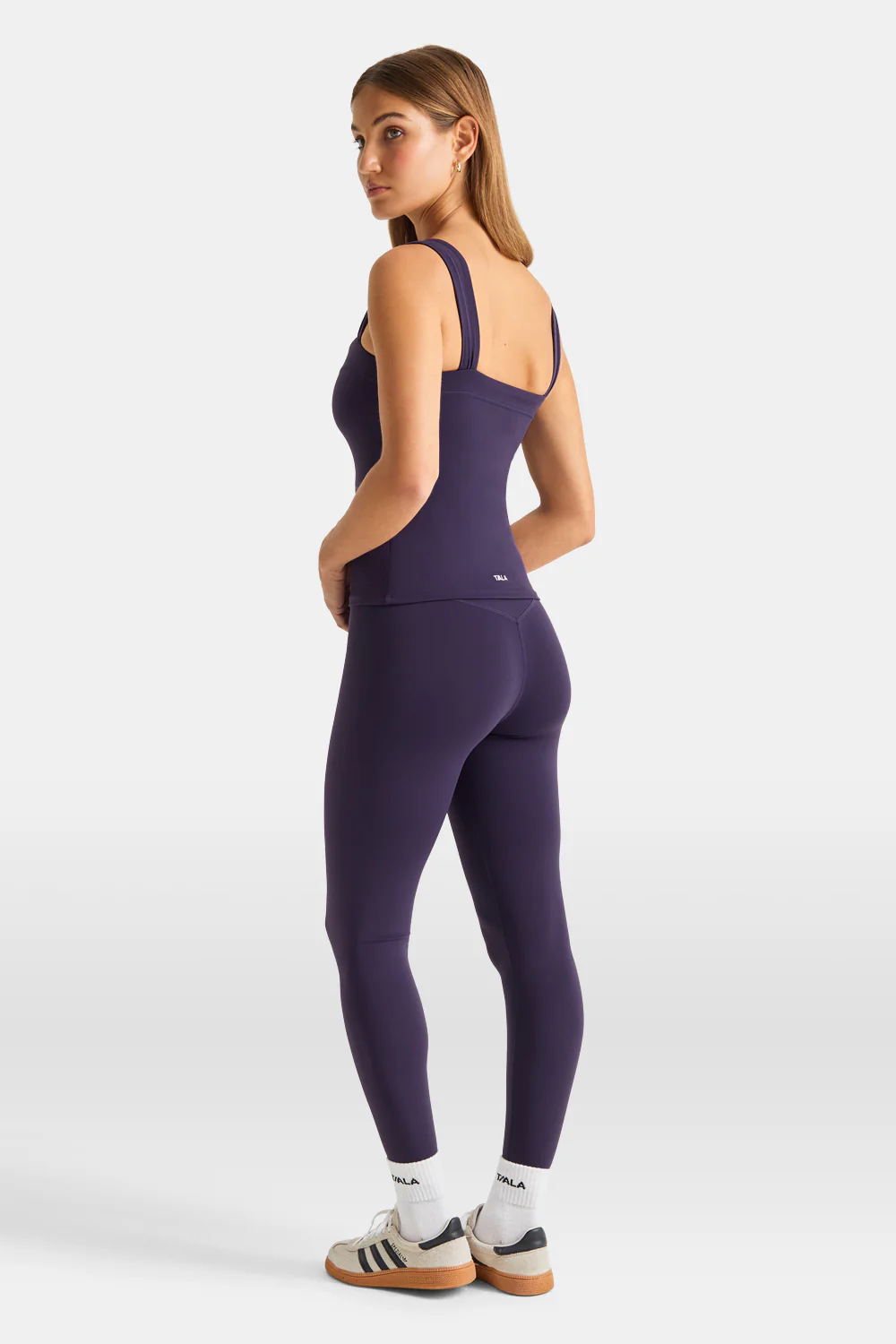 DayFlex Ruched Strap Vest - Purple Dusk - Image 5