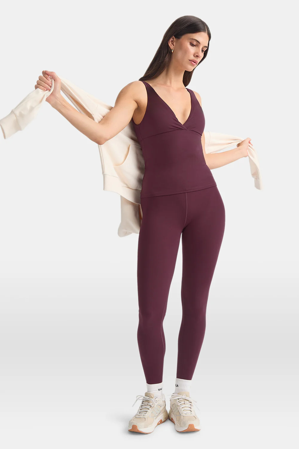 DayFlex V Neck Vest - Fig - Image 5