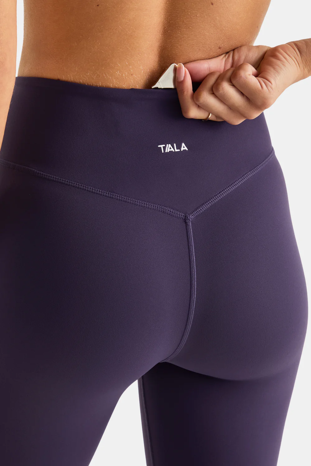 DayFlex Wrap High Waisted Legging - Purple Dusk - Image 5