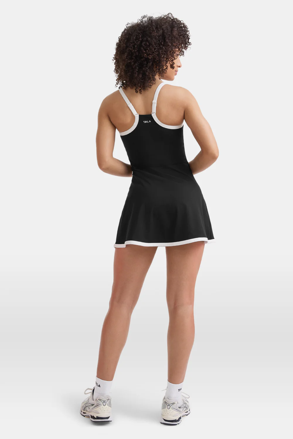 DayFlex Active Dress - Shadow Black & Ivory - Image 4