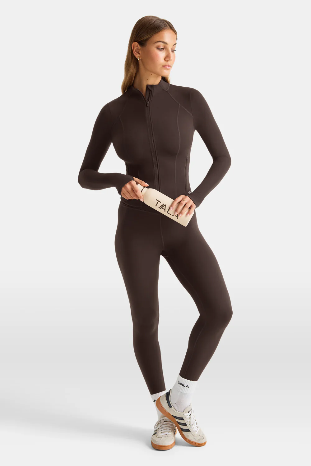 DayFlex Zip Through Sports Jacket - Americano - Image 3