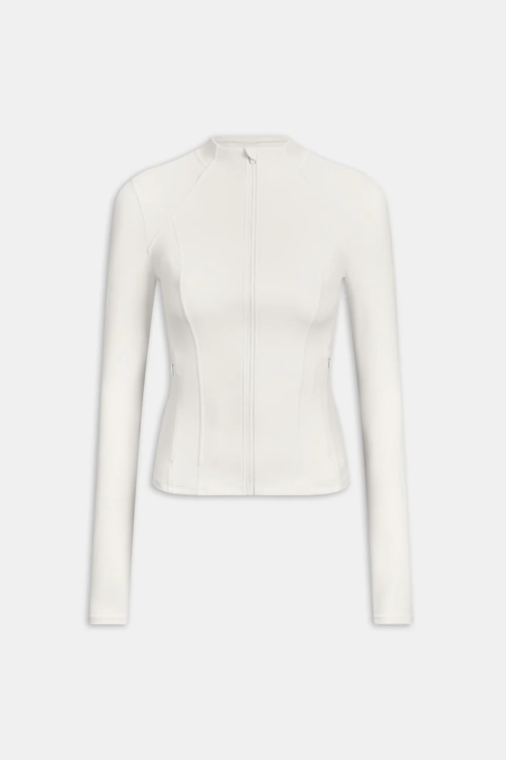 DayFlex Zip Through Sports Jacket - Ivory - Image 2