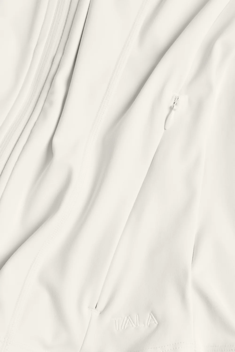DayFlex Zip Through Sports Jacket - Ivory - Image 6