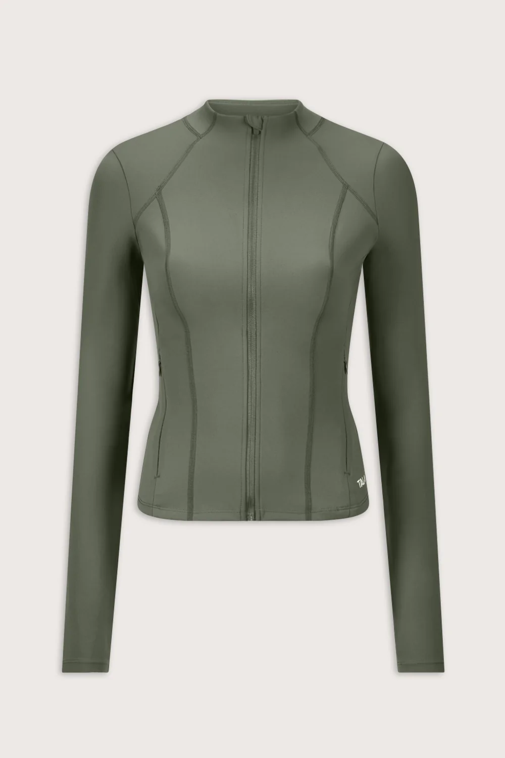 DayFlex Zip Through Sports Jacket - Light Moss - Image 2