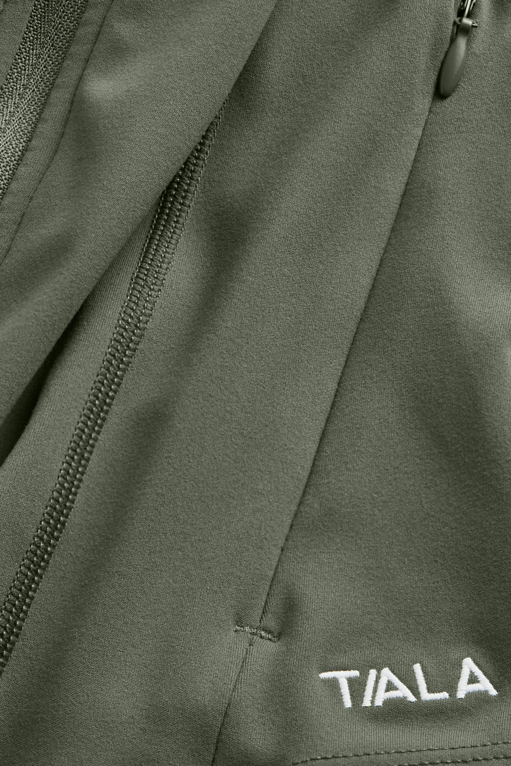 DayFlex Zip Through Sports Jacket - Light Moss - Image 7