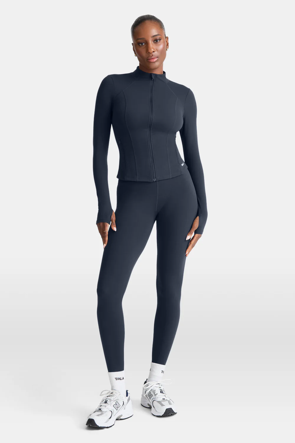 DayFlex Zip Through Sports Jacket - Midnight Navy - Image 6