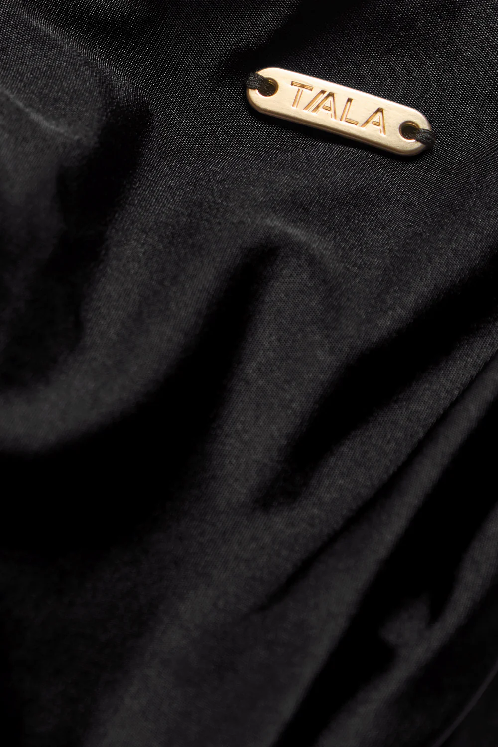 Gathered Bikini Bottom - Black Onyx - Image 6