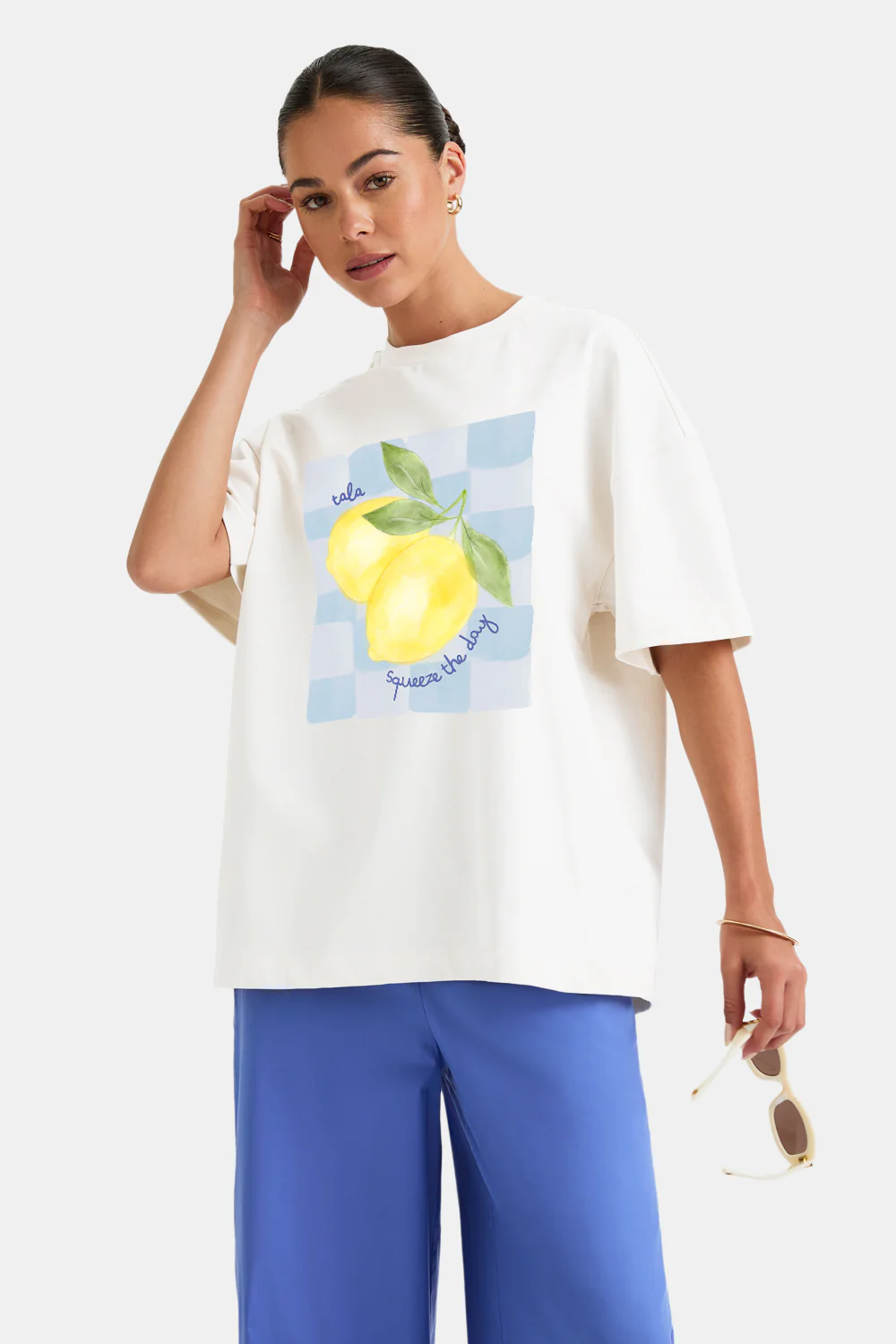 Lemon Graphic Tee - Ivory - Image 3