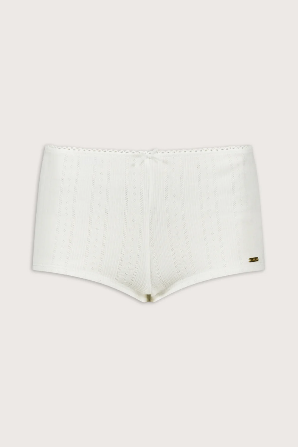 Pointelle Boxer Brief - Ivory - Image 2
