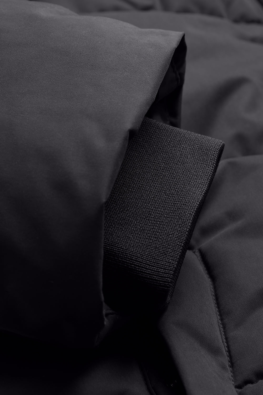 Polar Longline Puffer Coat - Charcoal - Image 6