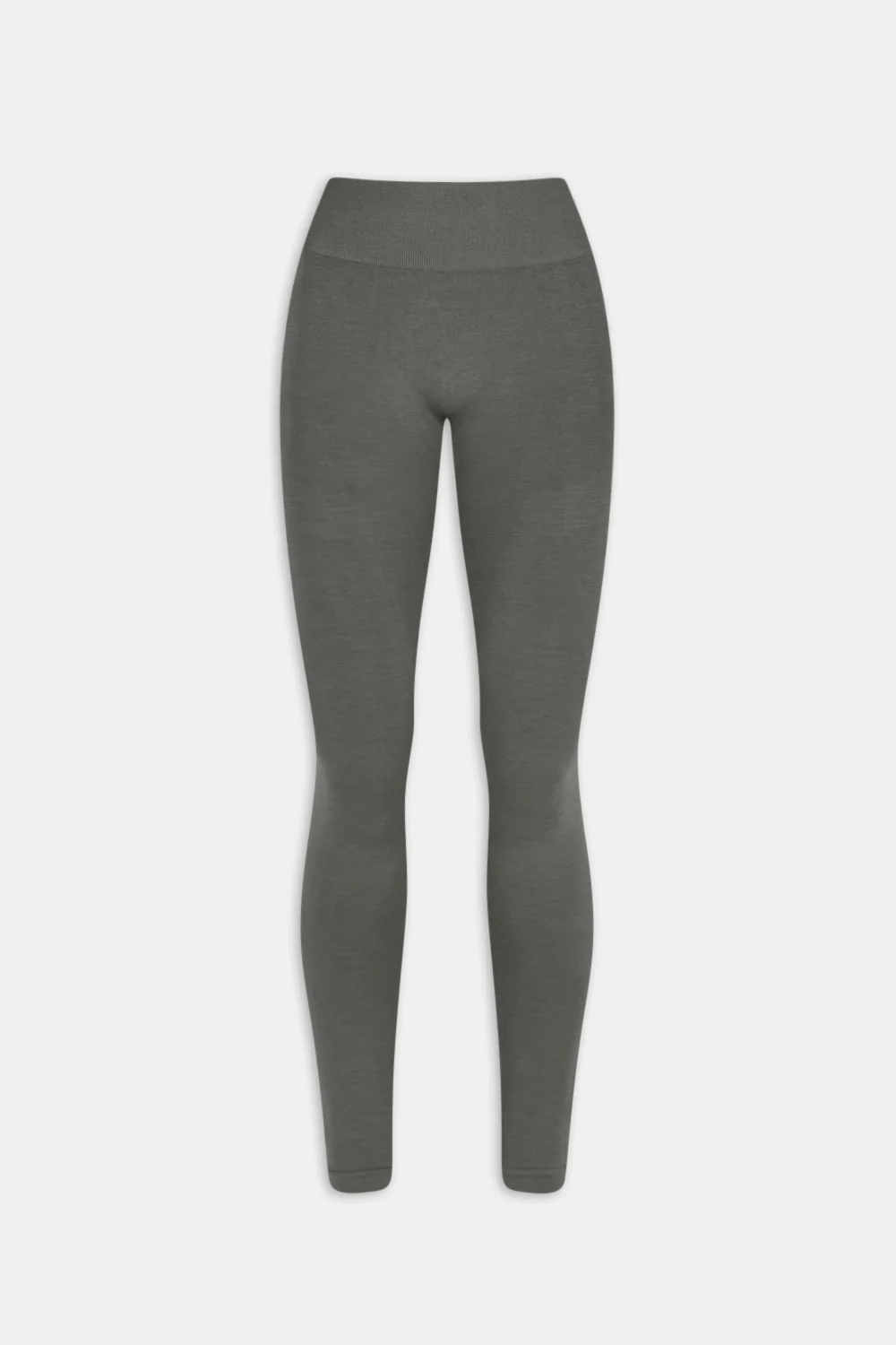 Sculpt Seamless Scrunch Legging - Dark Olive Marl - Image 8