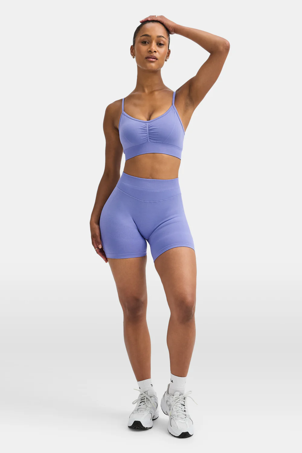 Sculpt Seamless UltraSculpt Shorts - Aster Blue - Image 3