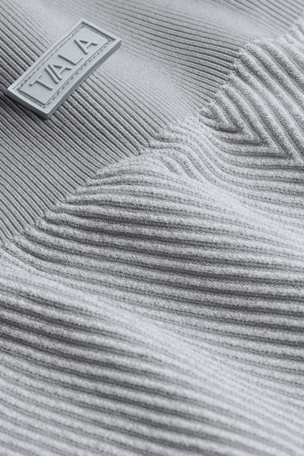 Seamless Rib Shorts - Vintage Grey - Image 7