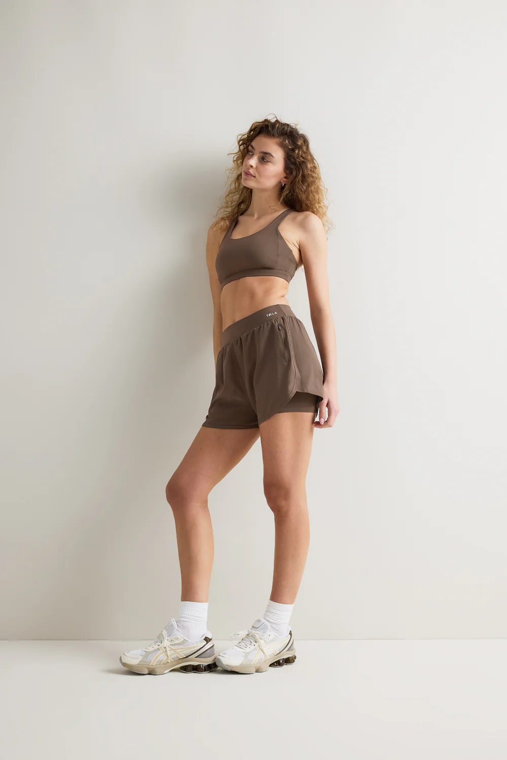 SkinLuxe Built-In 2In1 Short - Cortado Brown - Image 5