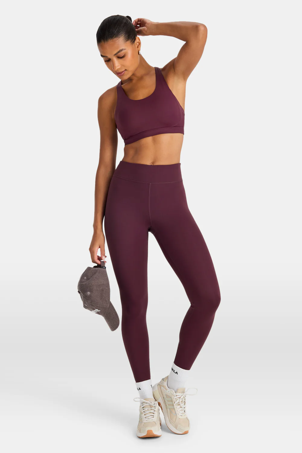 SkinLuxe High Waisted Legging - Fig - Image 3
