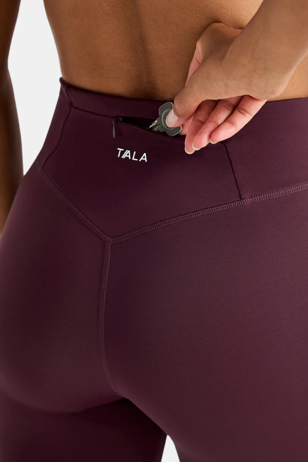 SkinLuxe High Waisted Legging - Fig - Image 6