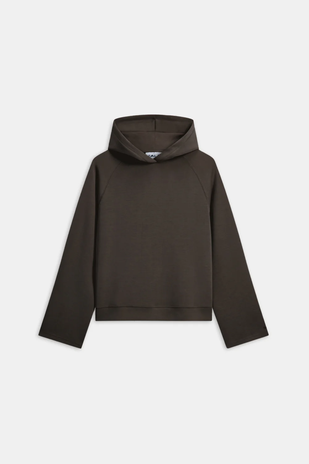 SoftSmart Flared Sleeve Hoodie - Cocoa - Image 3