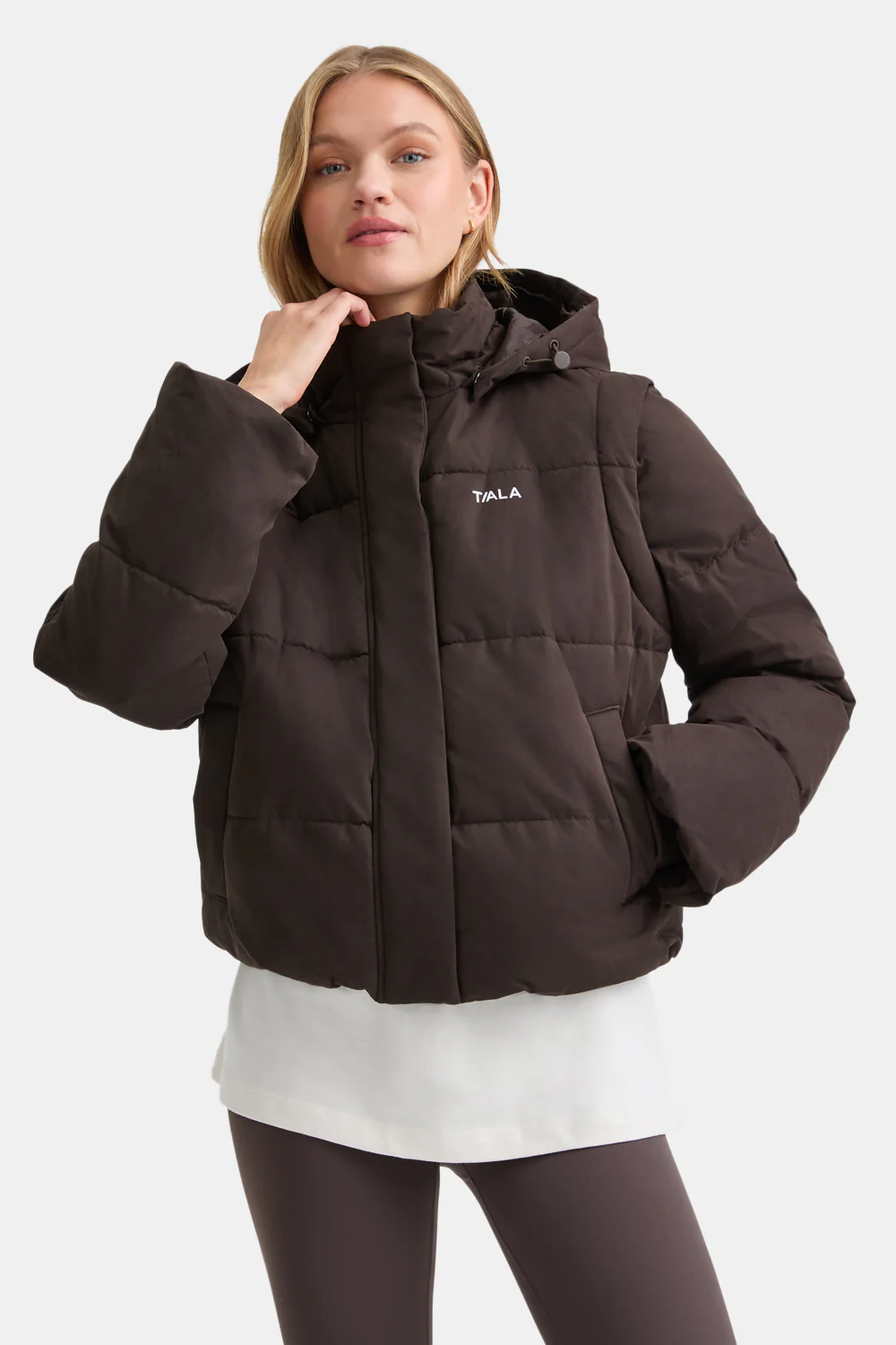Storm Puffer Jacket - Americano - Image 4